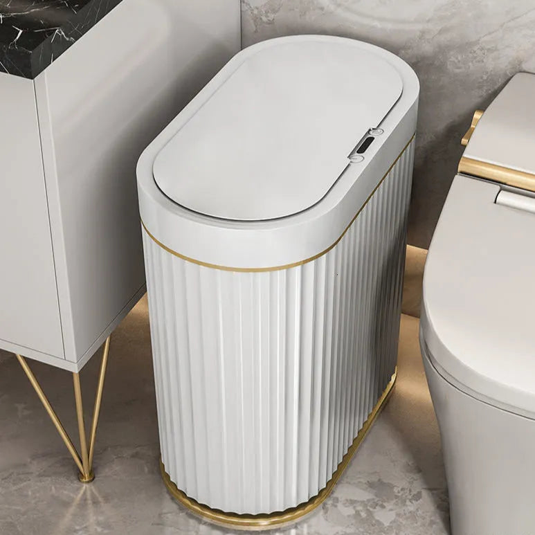 Zinueen Pattumiera Da Bagno Con Sensore Da 12 L, Con Tecnologia Sensore Zinueen Pattumiera Da Bagno Con Sensore Da 12 L, Con Tecnologia Sensore