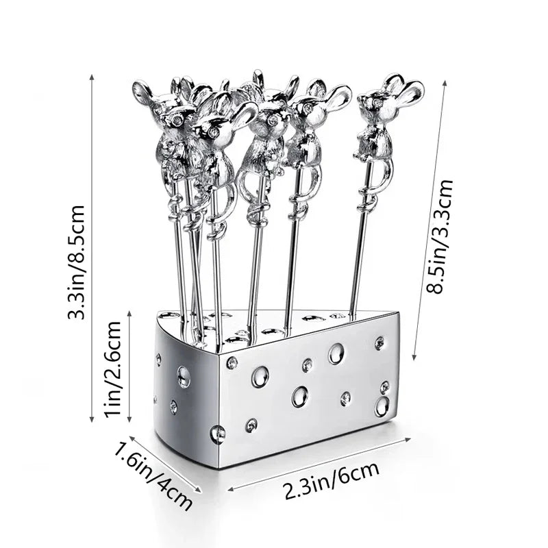 Stainless Steel Pick Set Gleam