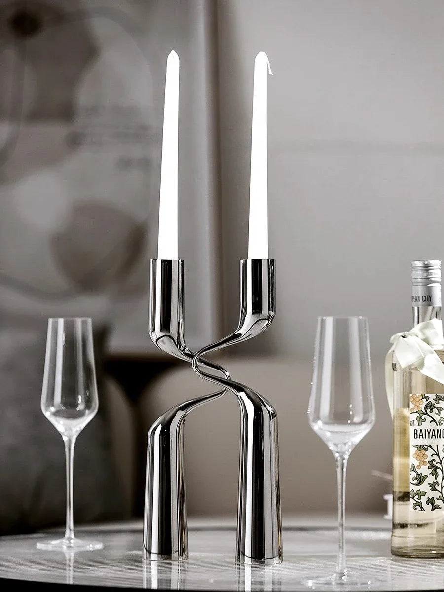 Double Candle Holder Kara