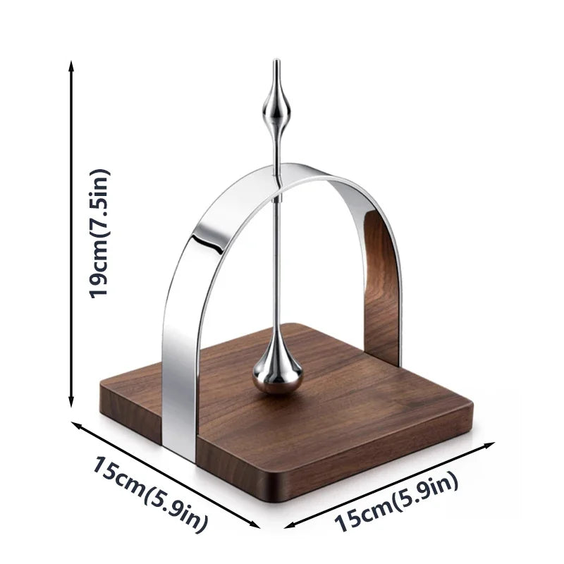 Napkin holder made of stainless steel and wood Arya