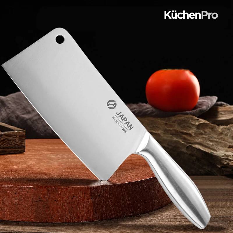 Set de couteaux japonais KüchenPro – 6 pièces + support acrylique GRATUIT