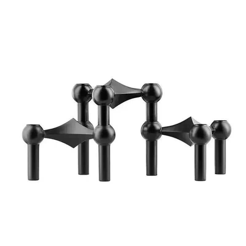 Modular candle holder Atomi