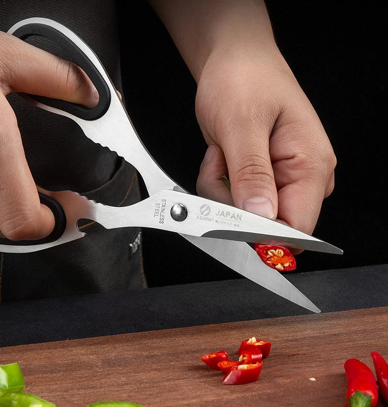 Set de couteaux japonais KüchenPro – 6 pièces + support acrylique GRATUIT