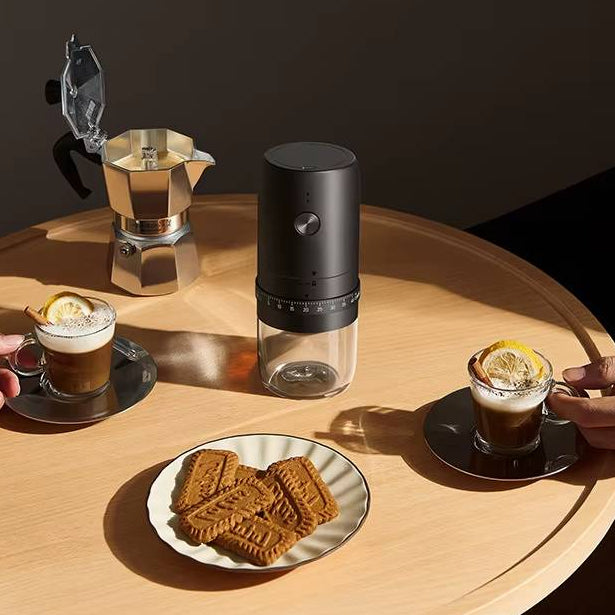 Moulin à café de précision portable avec 40 niveaux de mouture