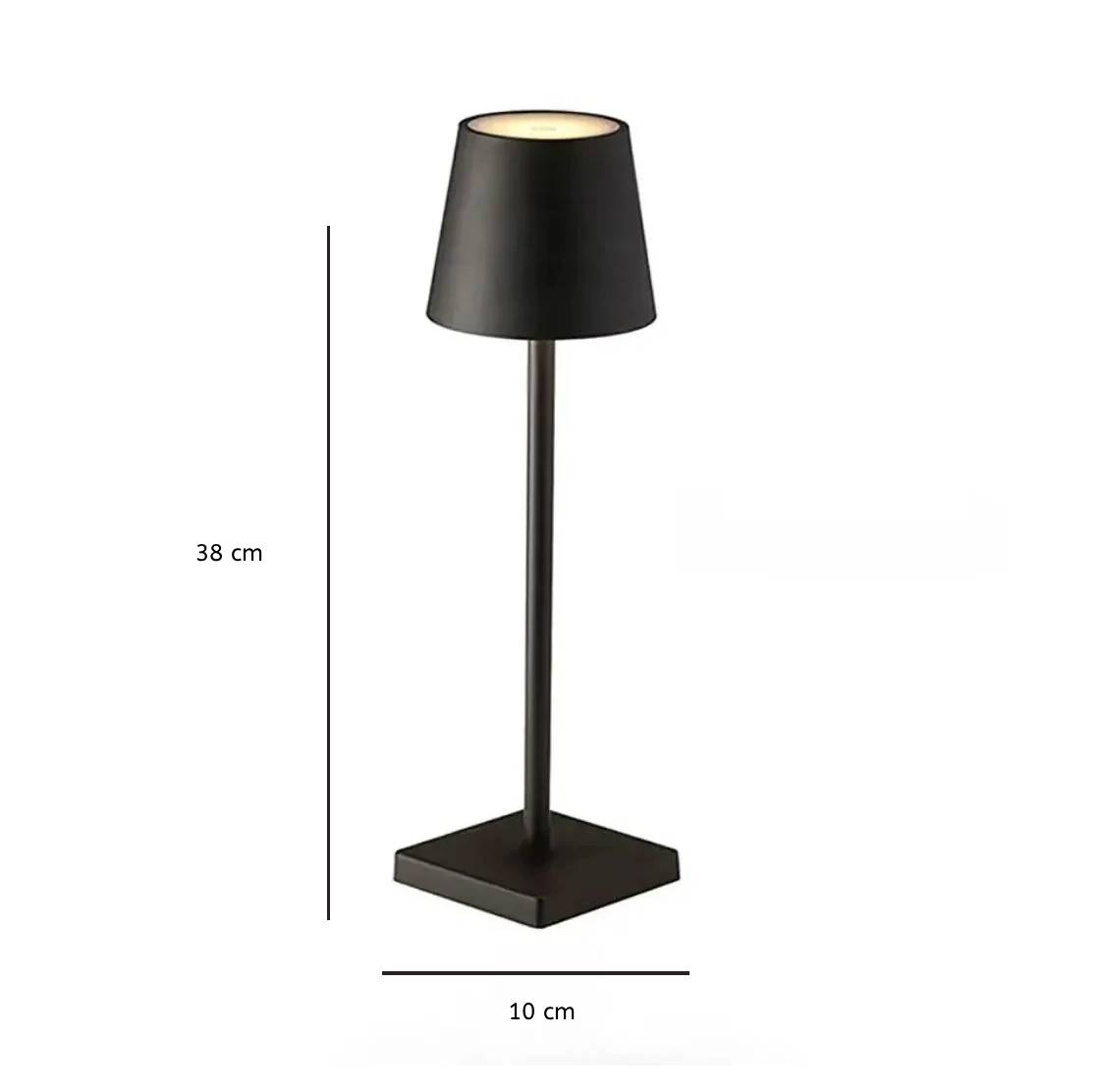 Lampe de table sans fil Mykonos noire