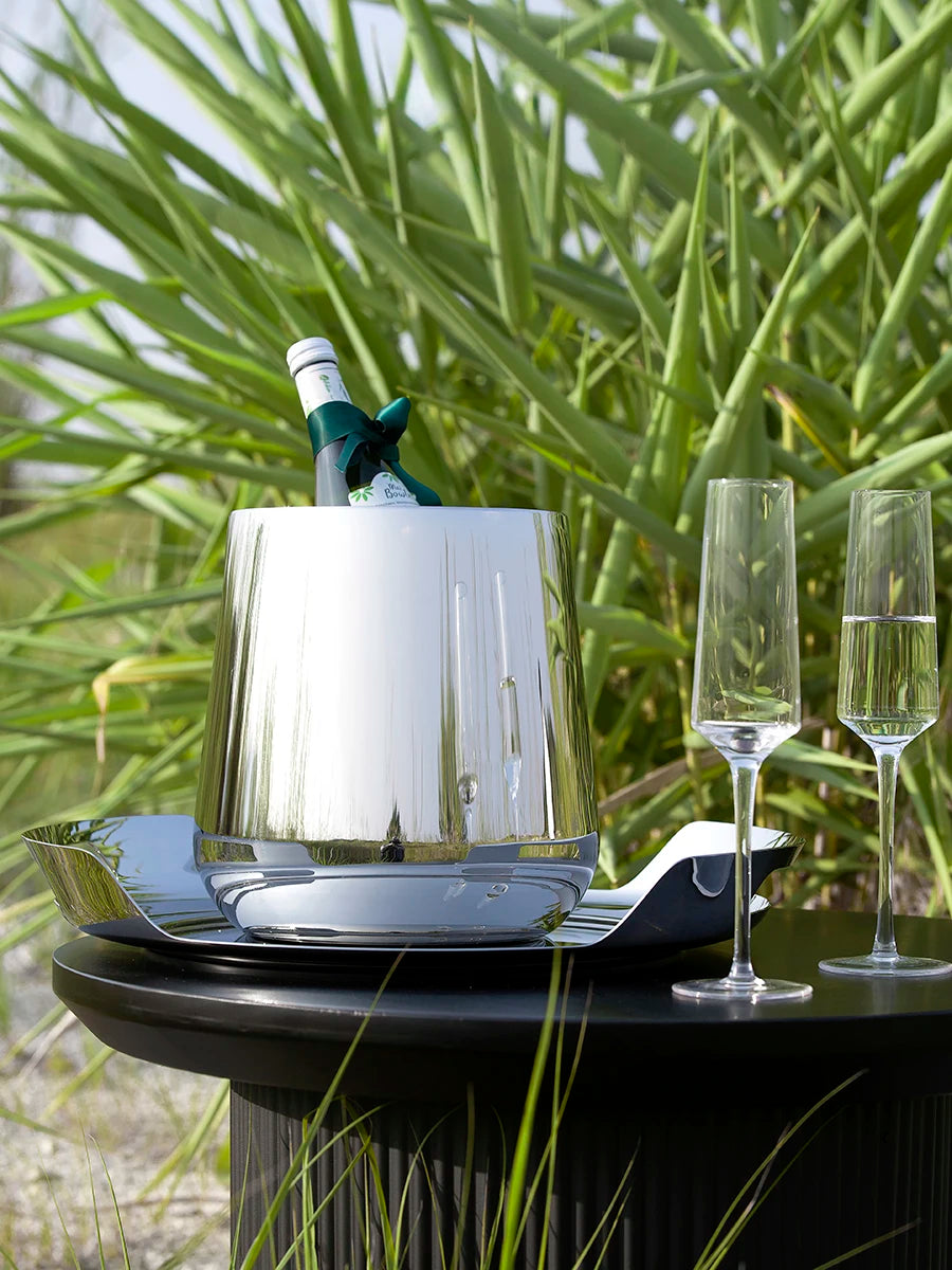 Ice bucket made of stainless steel Elor