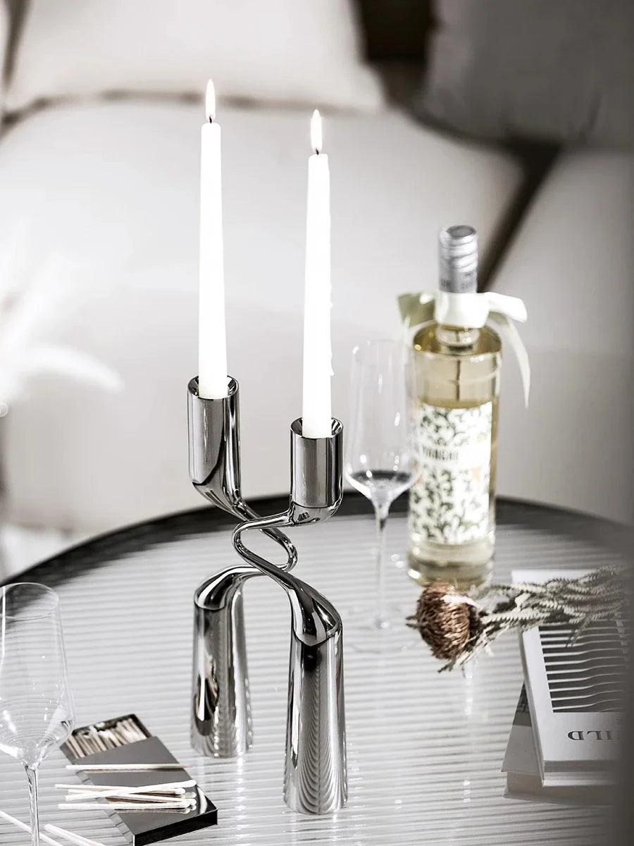 Double Candle Holder Kara