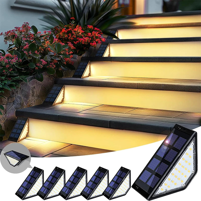 Solarlicht für Außenbereiche LumiStep