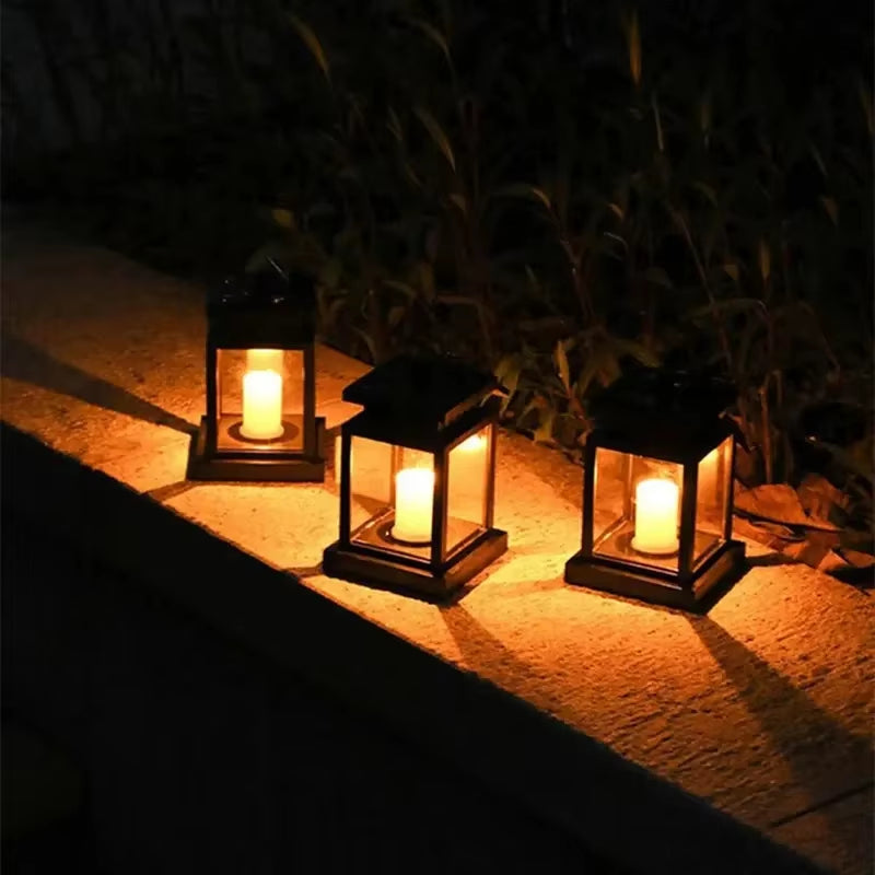 Retro Solar Garden Lantern KerzeLux