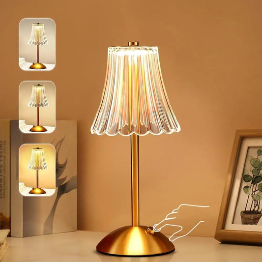 Lampada da tavolo senza fili Vintage LumiBelle
