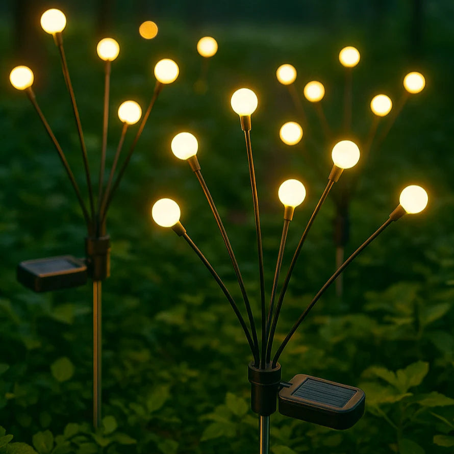 Solar Garden Lights Set 6 Pieces Firefly