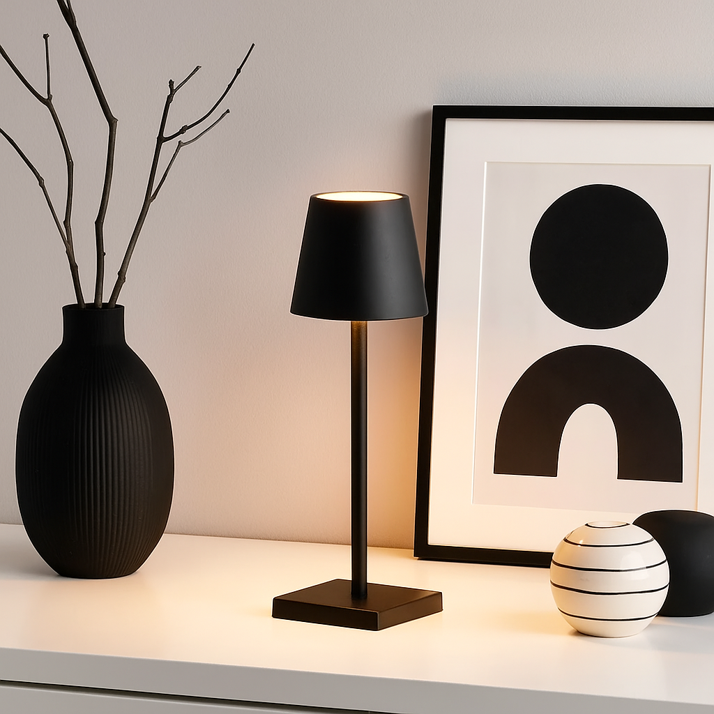Lampe de table sans câble Mykonos