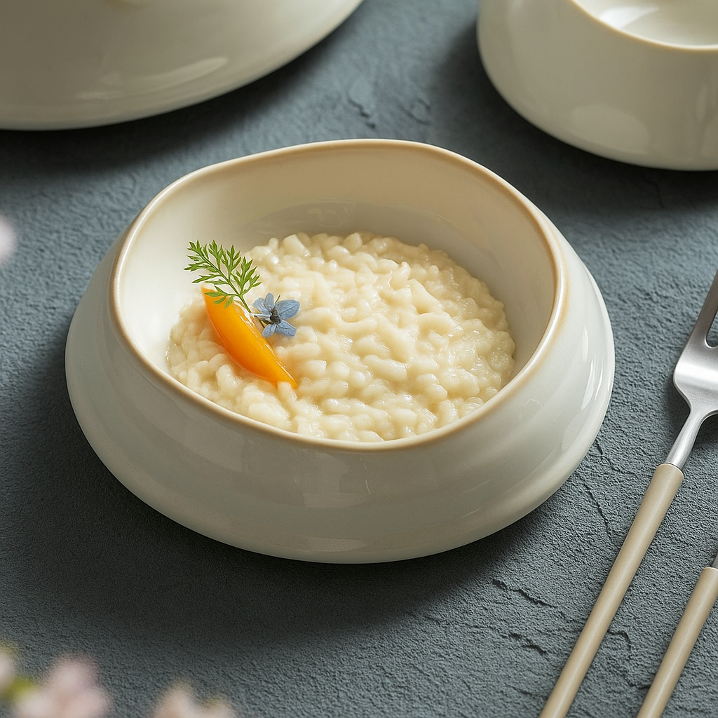 Deep plates in organic design – 2-piece