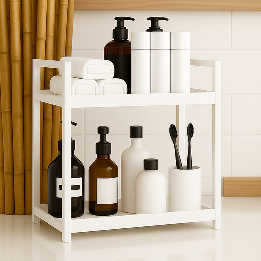 Multifunctional organizer with 2 tiers