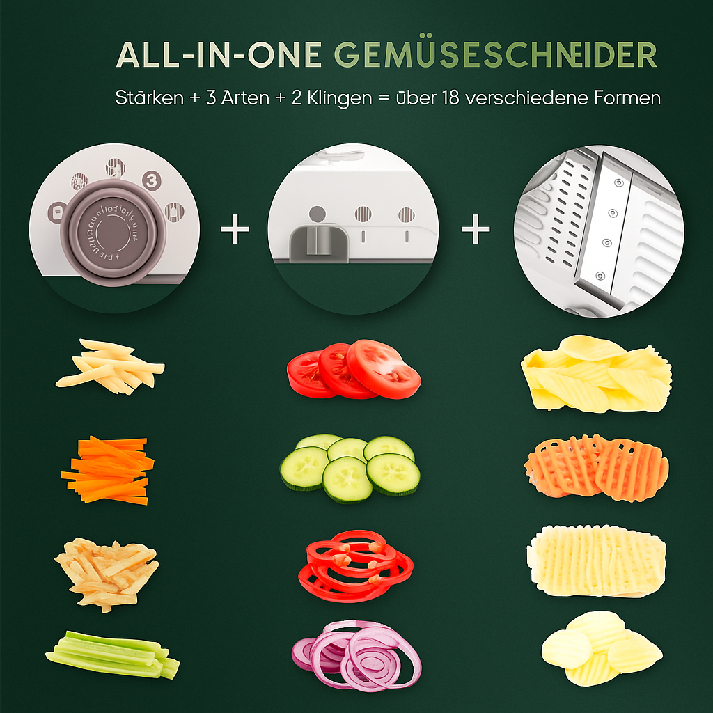 Gemüseschneider 18in1 KüchenPro