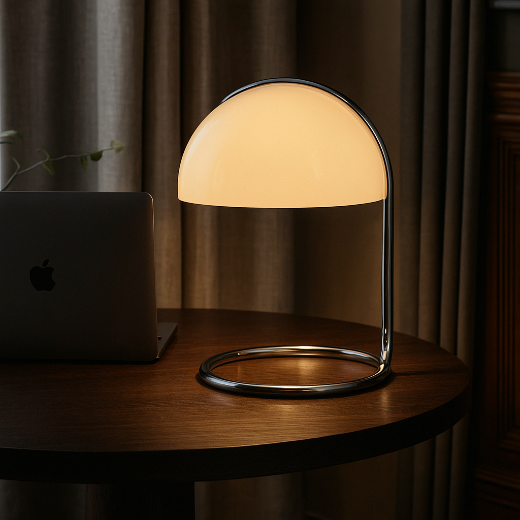 Bauhaus Designer Tischlampe Orbia