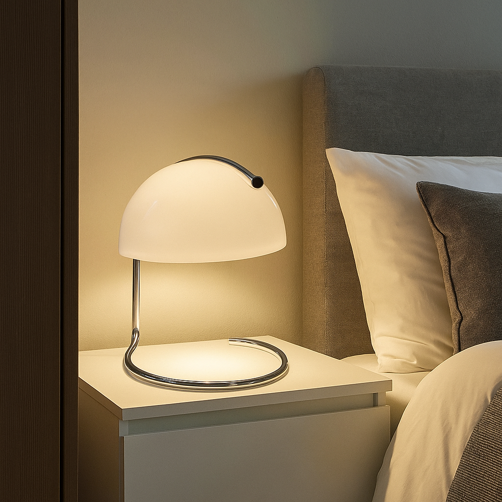 Bauhaus Designer Tischlampe Orbia