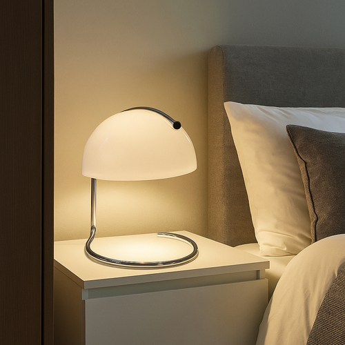Bauhaus Designer Tischlampe Orbia