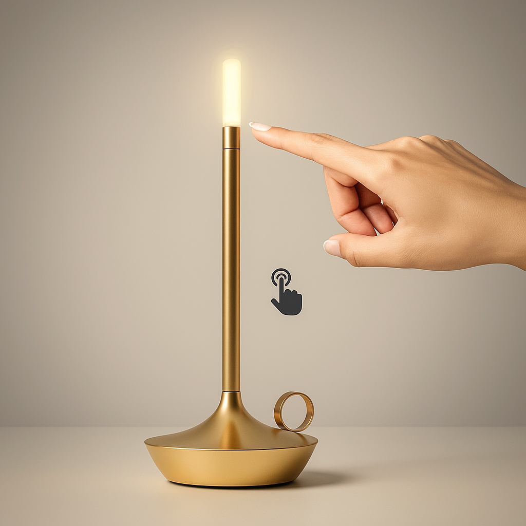 Wireless table lamp Solin