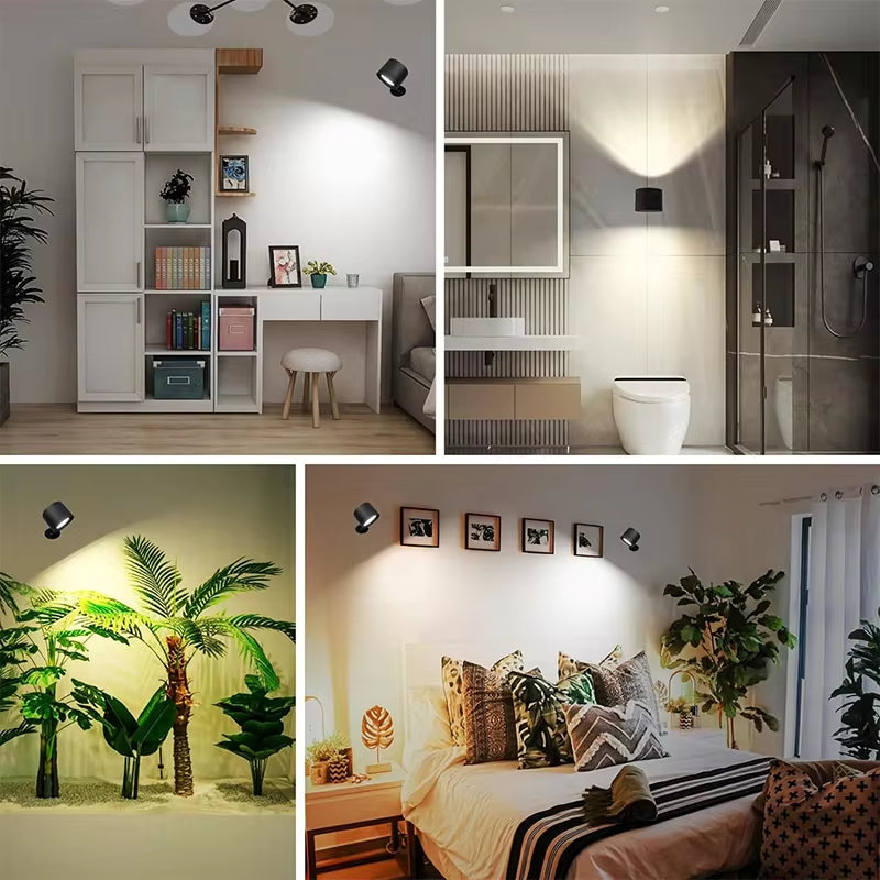 Luz da klebe cun remote DuoShine 360°