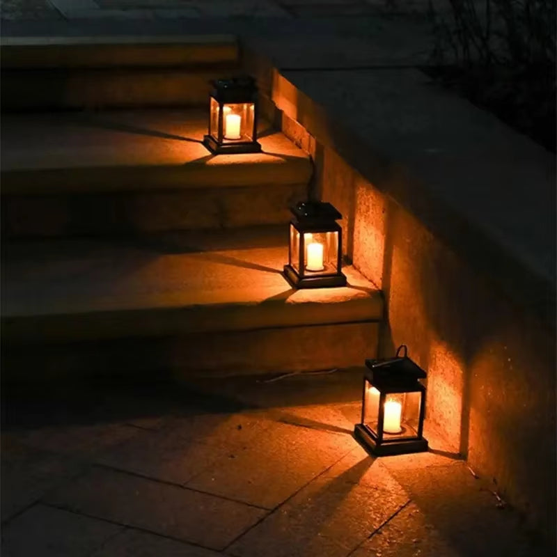 Retro Solar Garden Lantern KerzeLux