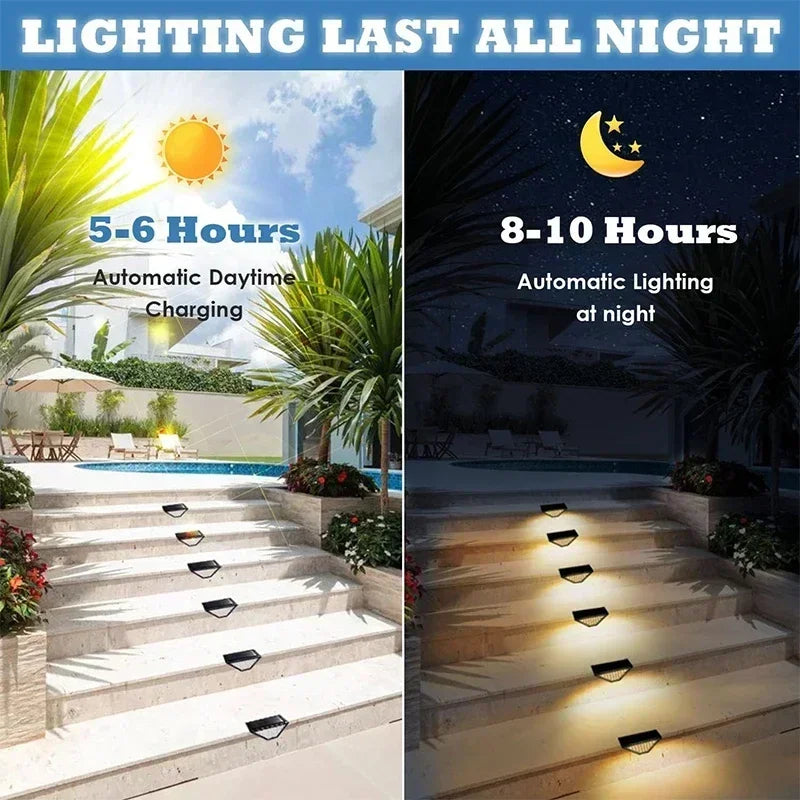Solarlicht für Außenbereiche LumiStep