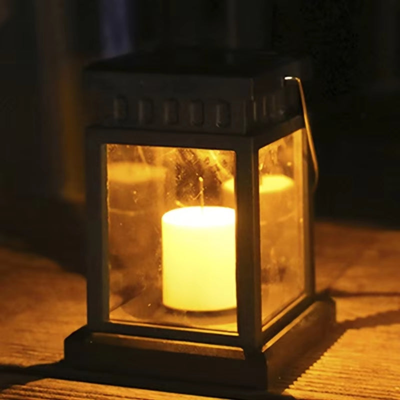 Retro Solar Garden Lantern KerzeLux