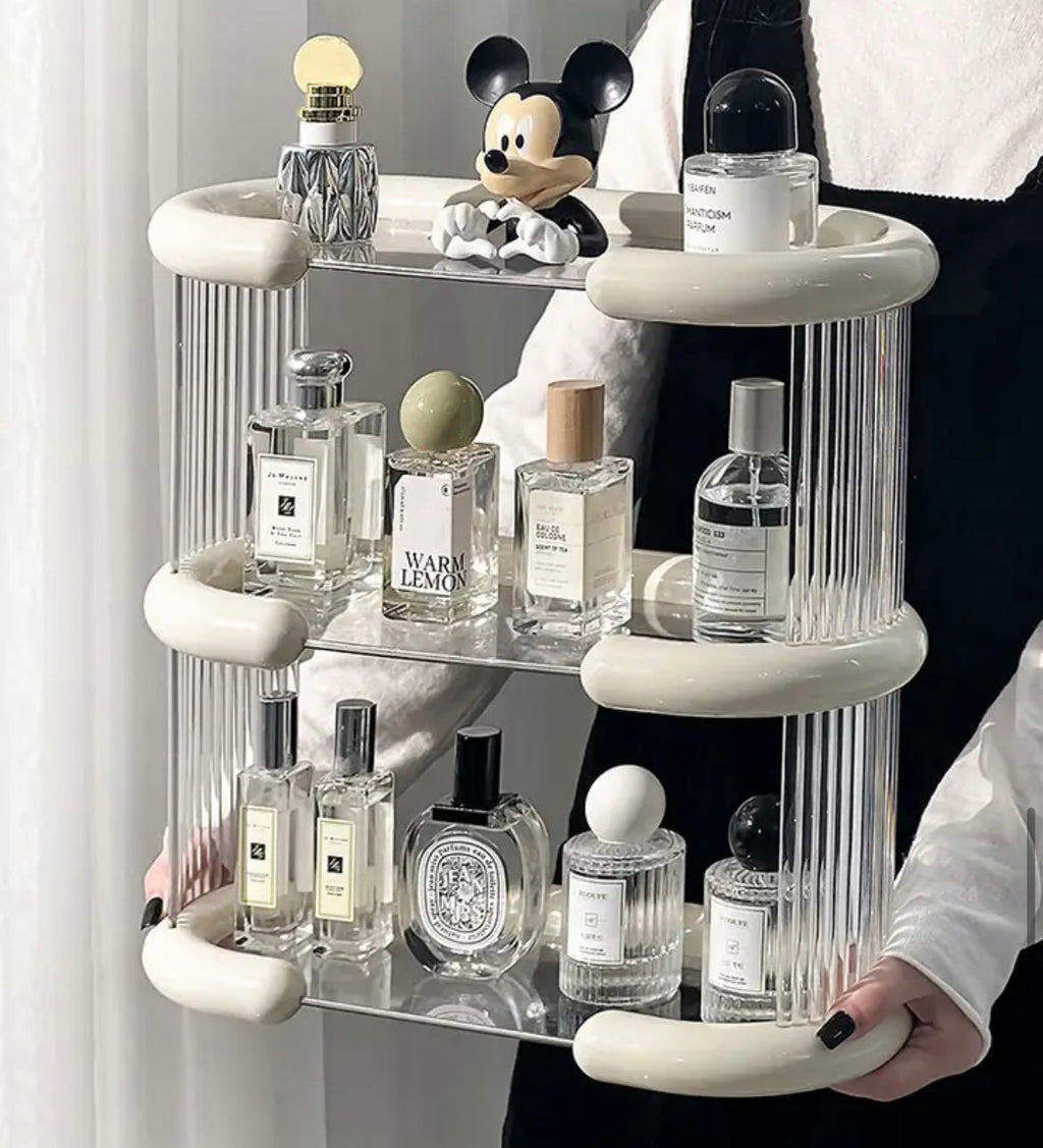 Cosmetic organizer in Nordic style