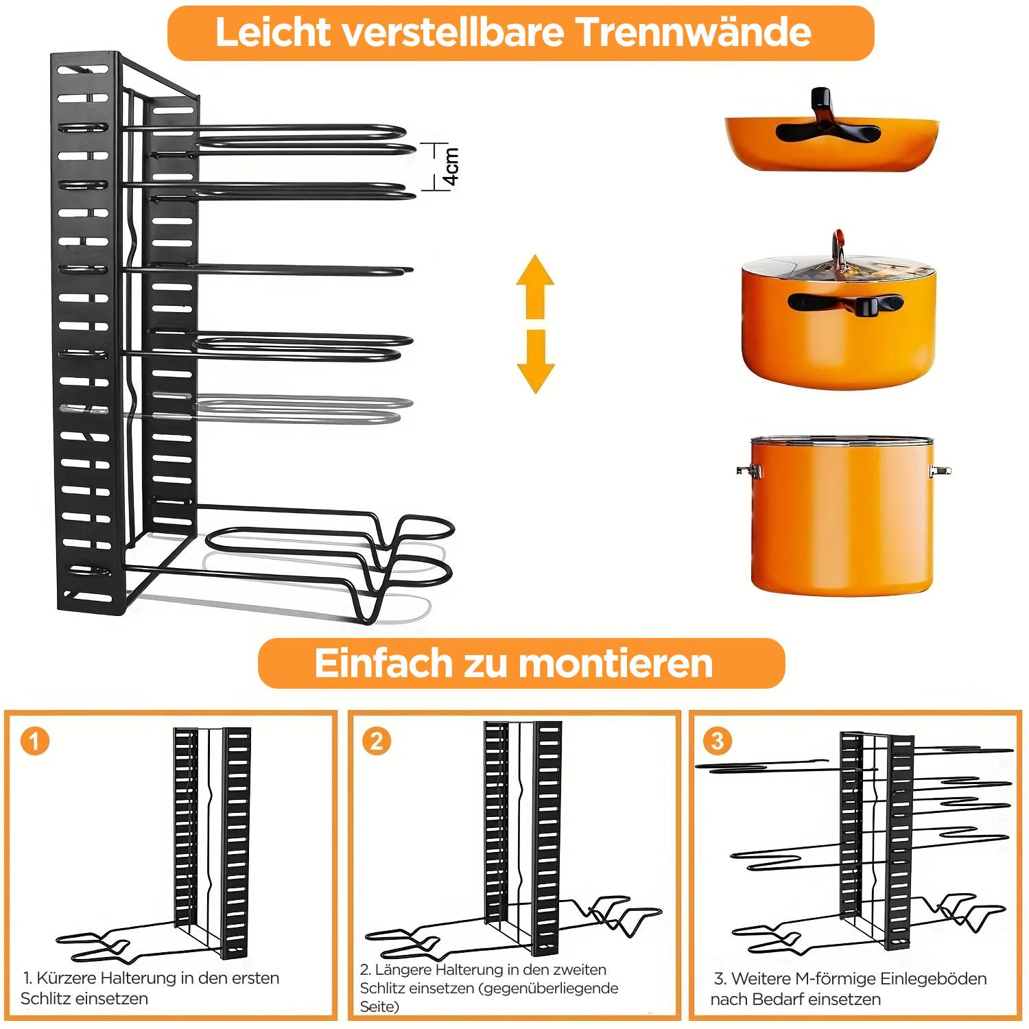 Pfannen-Organizer KüchenPro