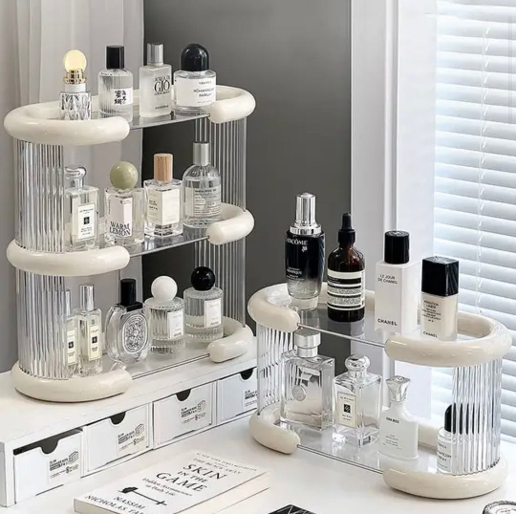 Cosmetic organizer in Nordic style