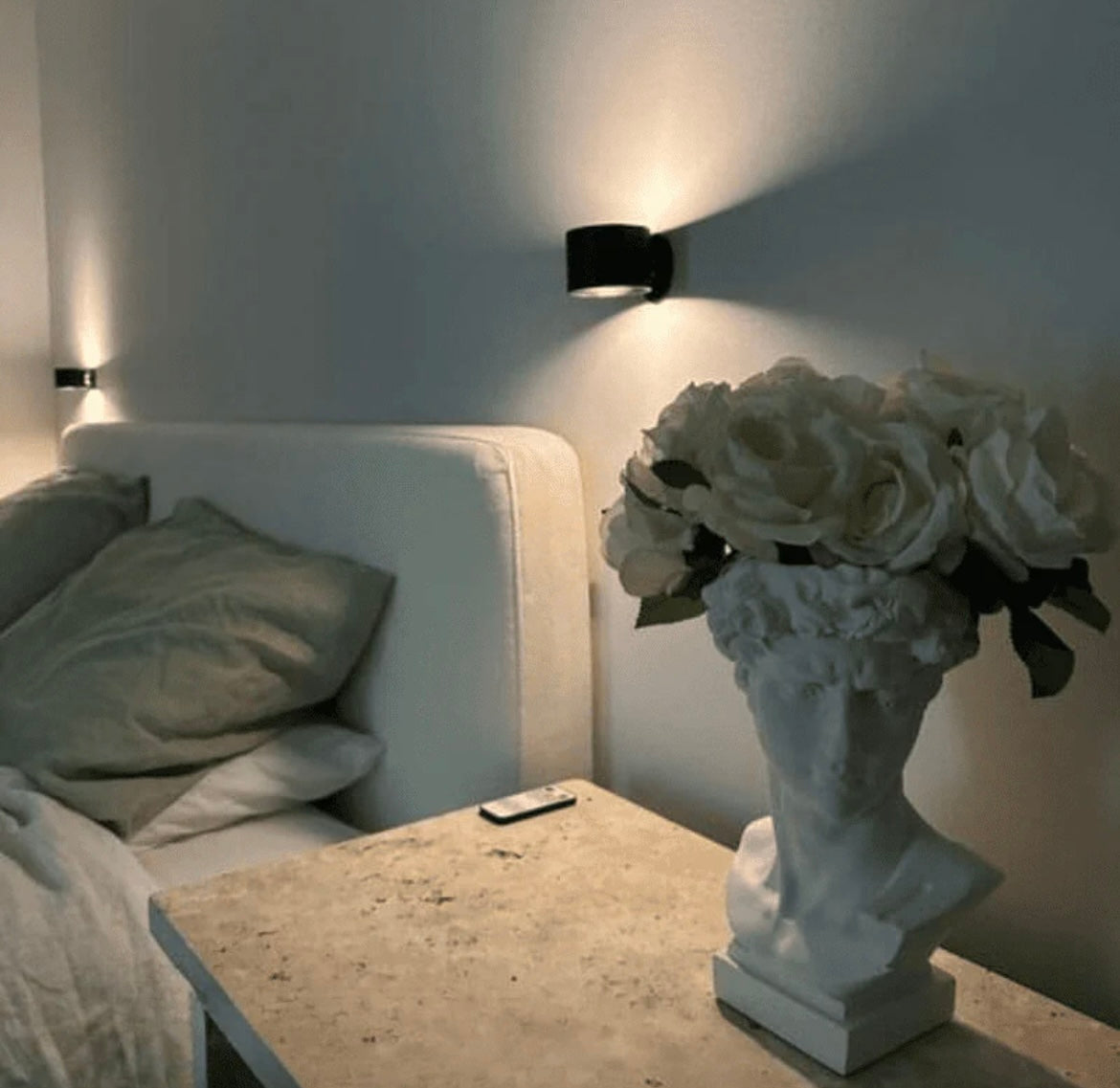 Luz da klebe cun remote DuoShine 360°