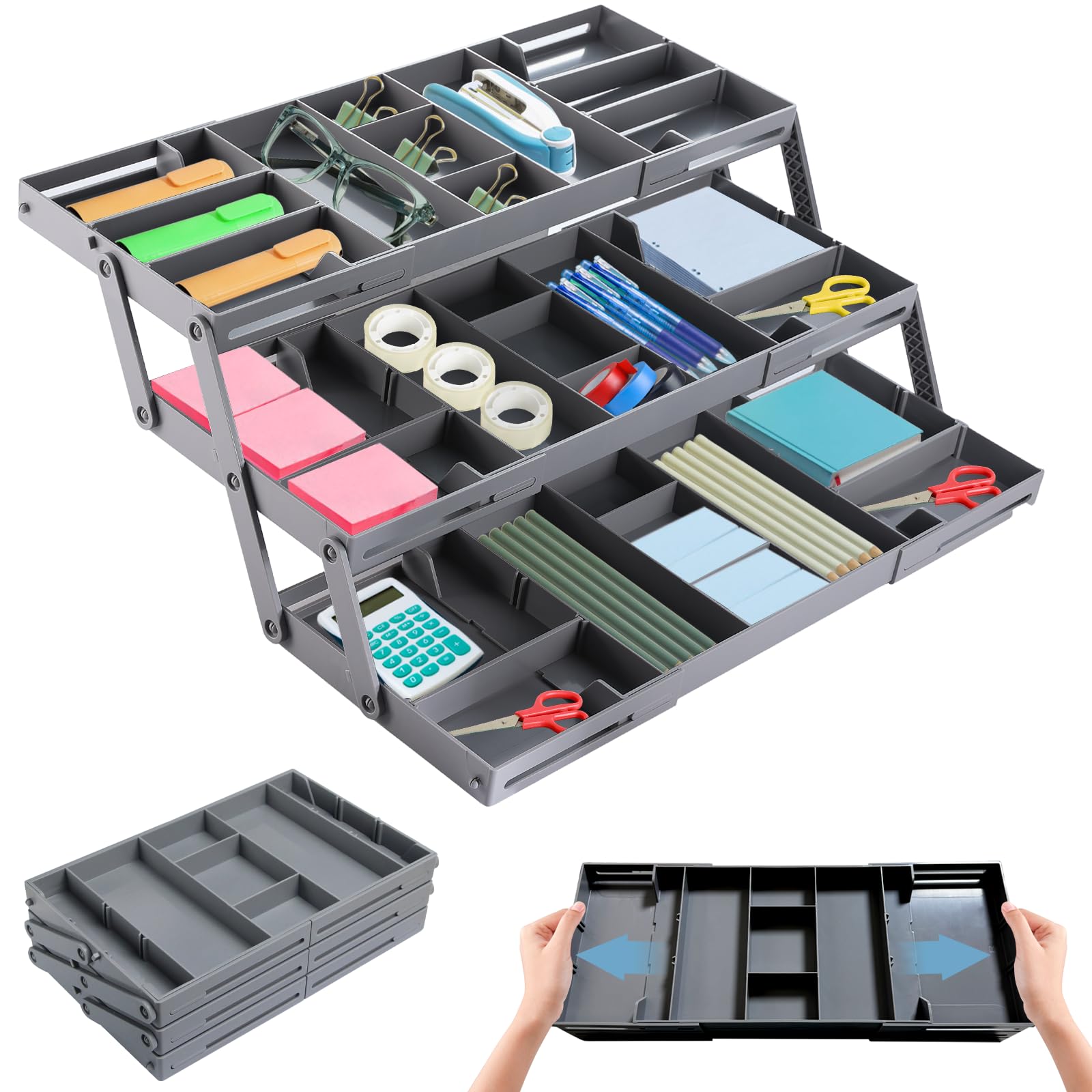 Erweiterbarer Schubladen-Organizer SmartBox