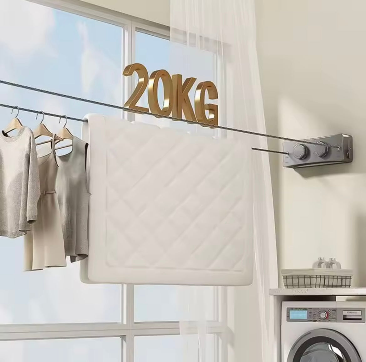 Retractable Clothesline InvisibleLine