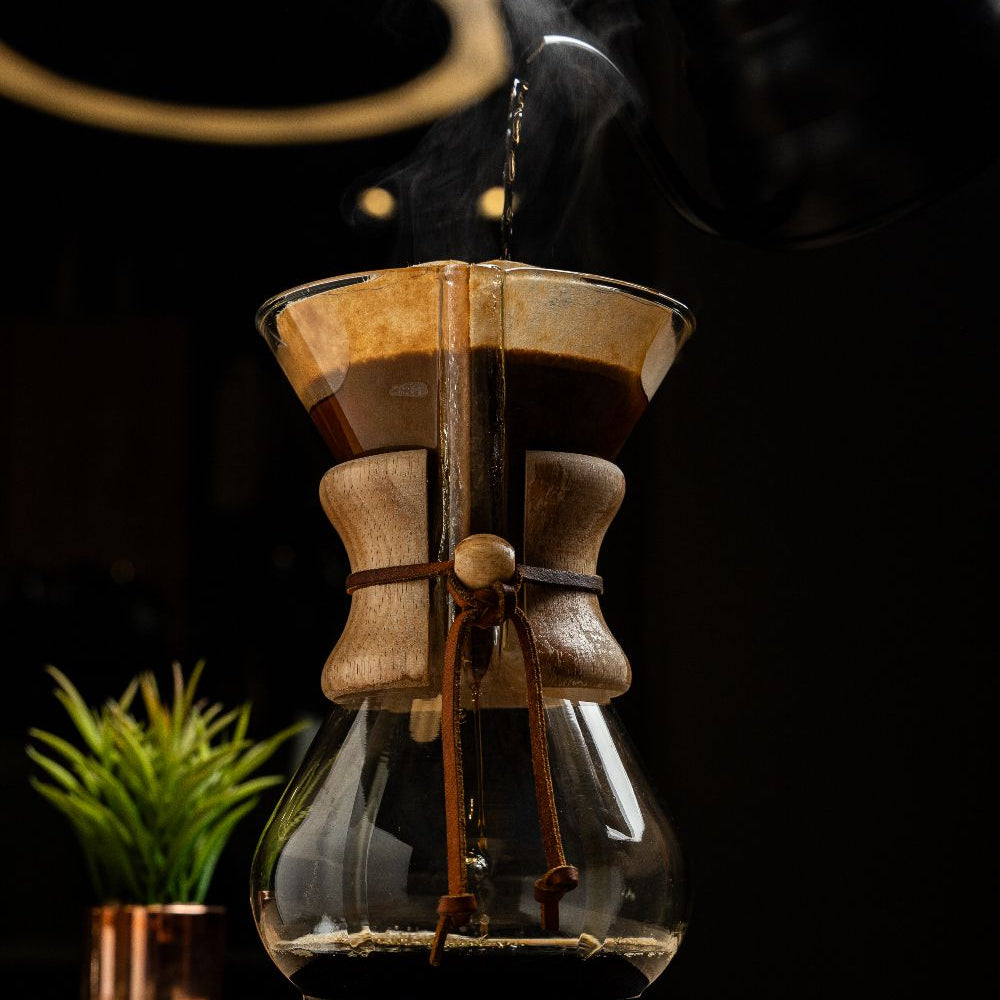 Pour Over Kaffeekaraffe mit 40 Filterpapieren