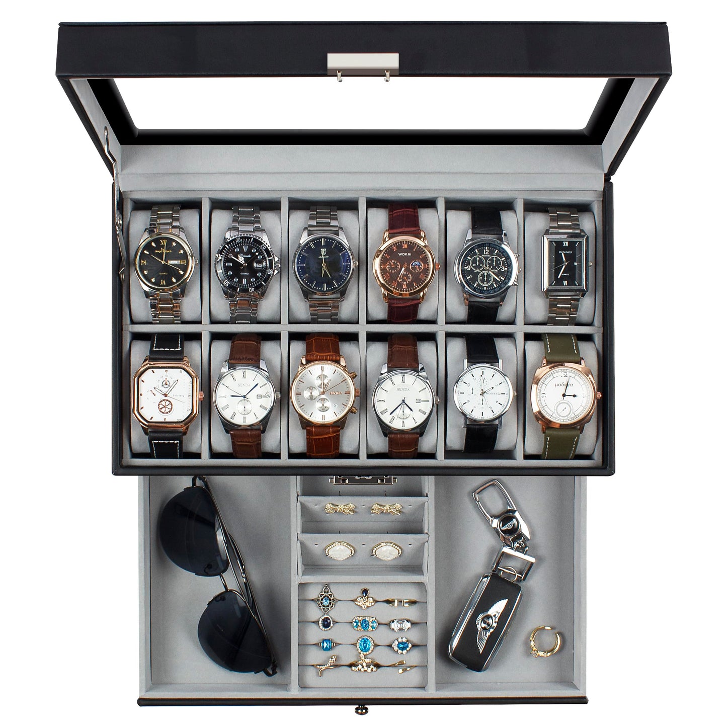 Scatola per orologi Prestige 12 Slots Edition