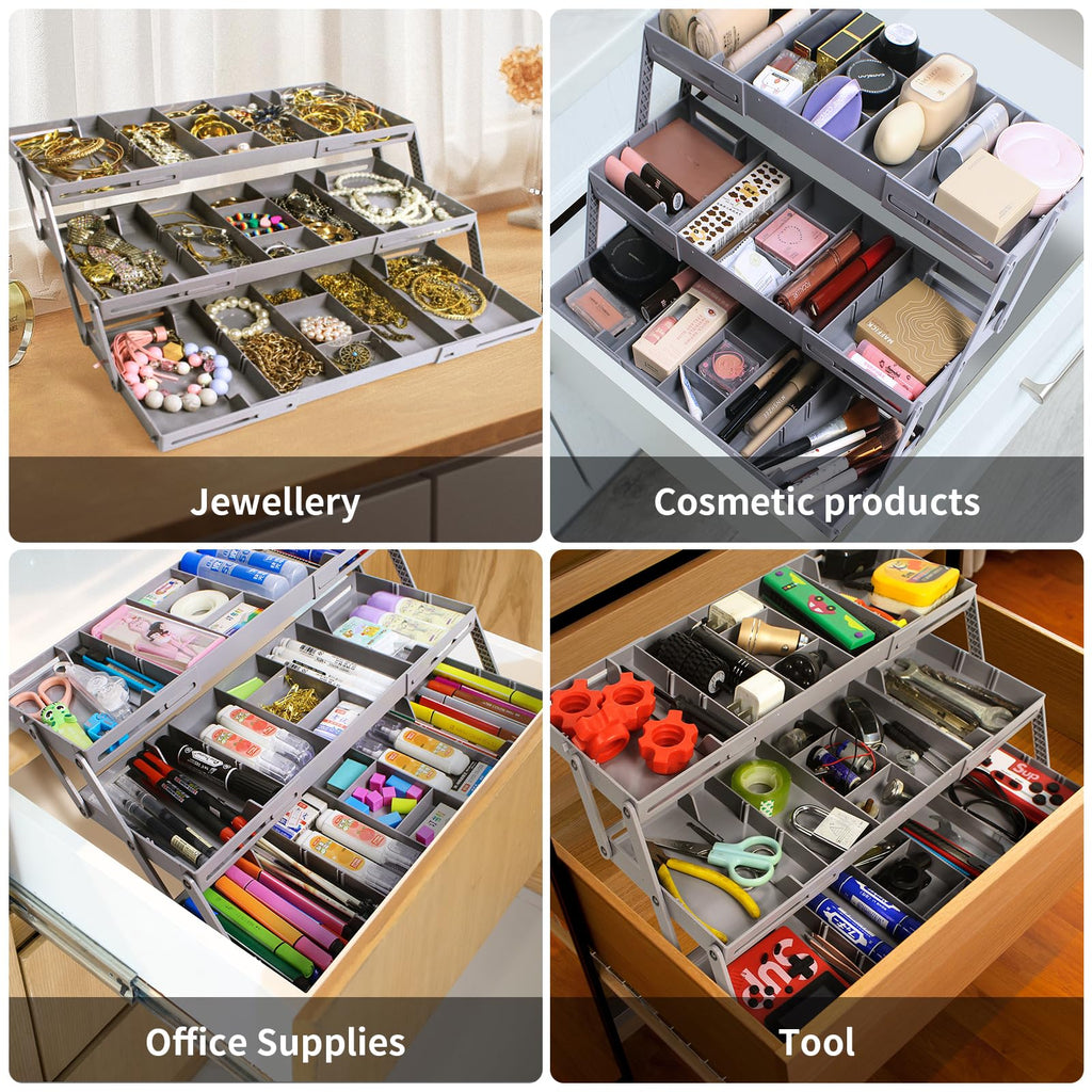Erweiterbarer Schubladen-Organizer SmartBox