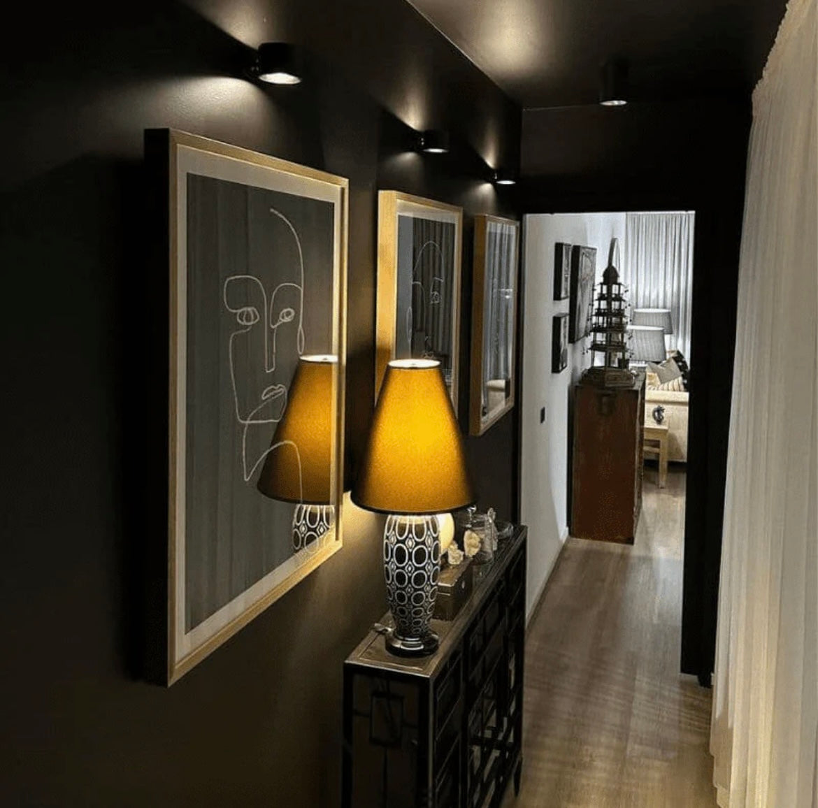 Luz da klebe cun remote DuoShine 360°