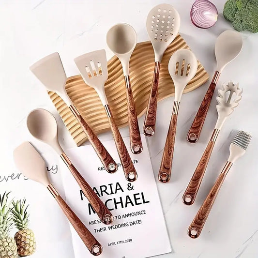 Silicone Kitchen Utensils Set – 13-piece