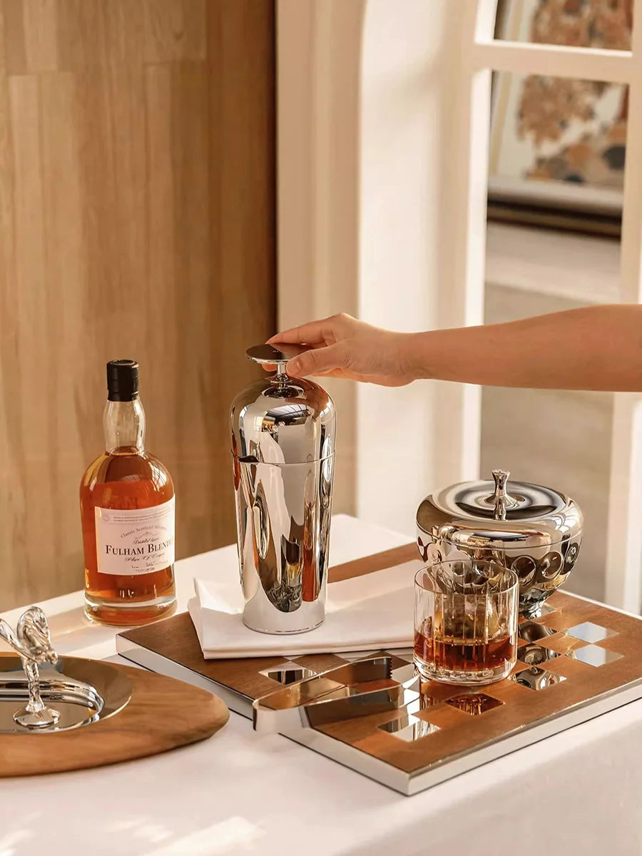 Edelstahl Cocktail Shaker Luze