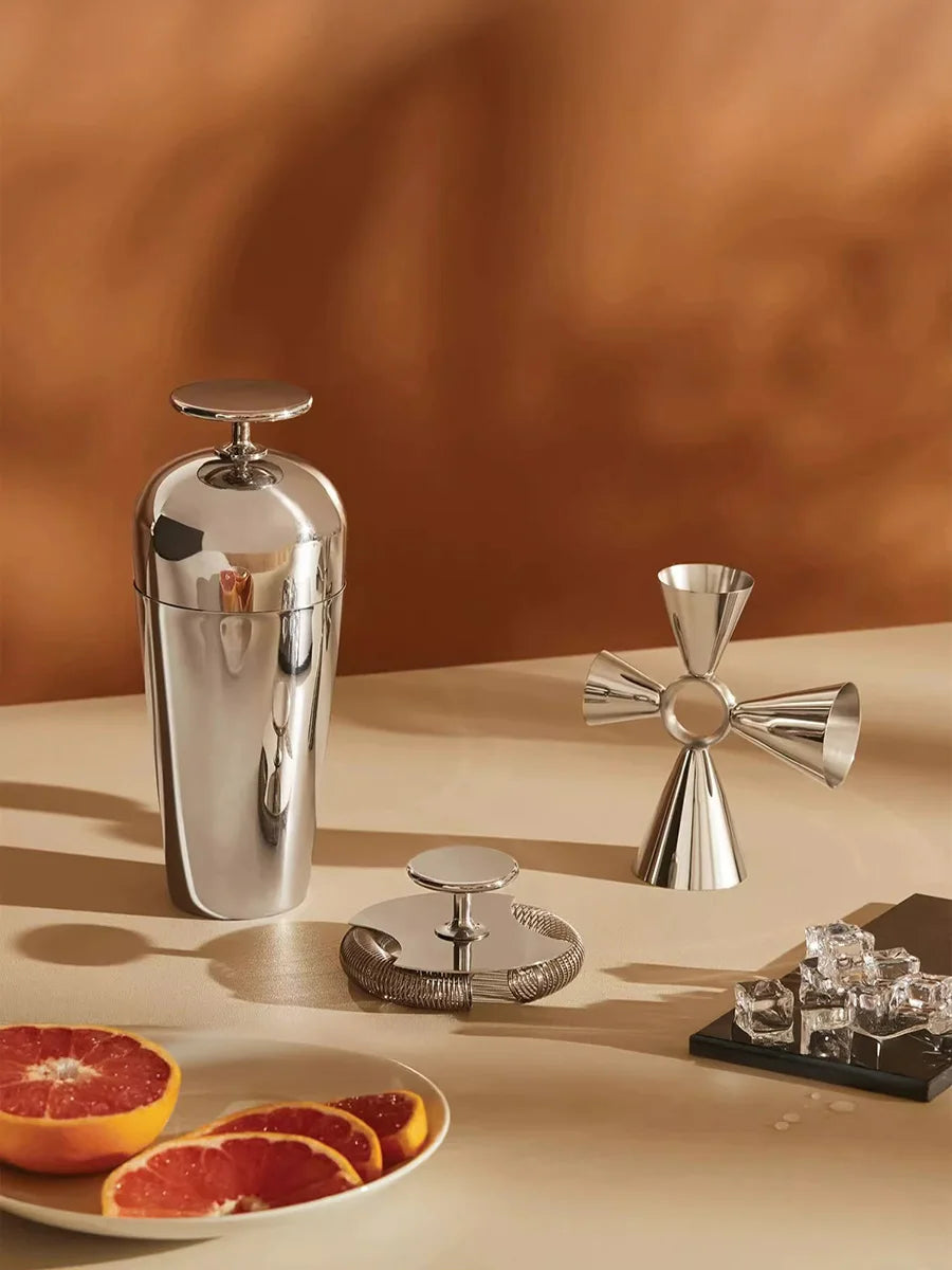 Edelstahl Cocktail Shaker Luze