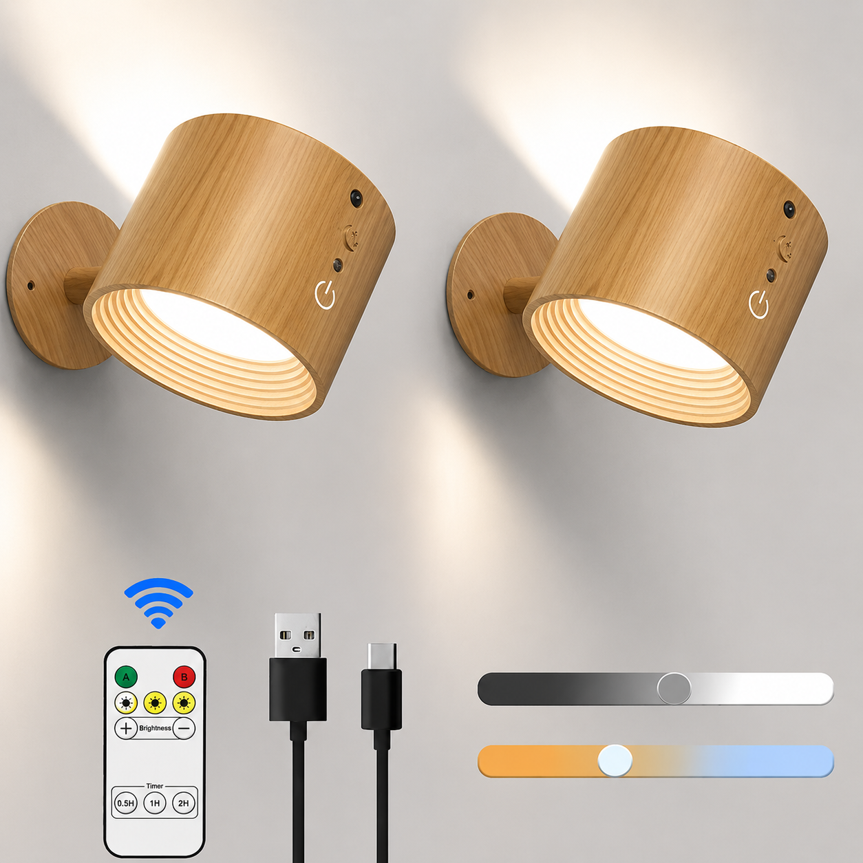 Intelligent Adhesive Light Duoshine 360