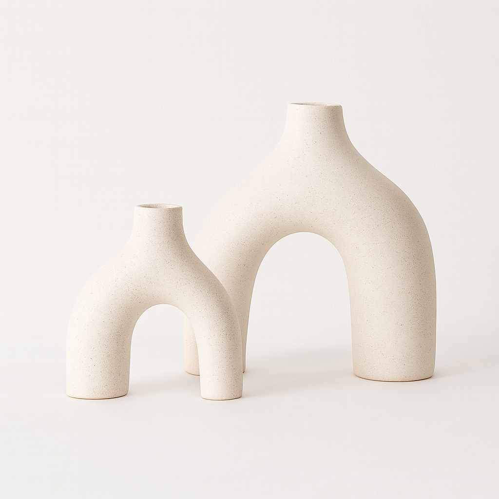 Vase dekorativa da muntogna en ceramica