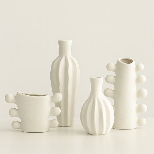 Vas da ceramica decorativa moderna