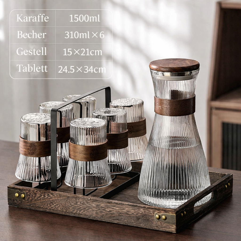 Karaffen- und Gläserset Norden