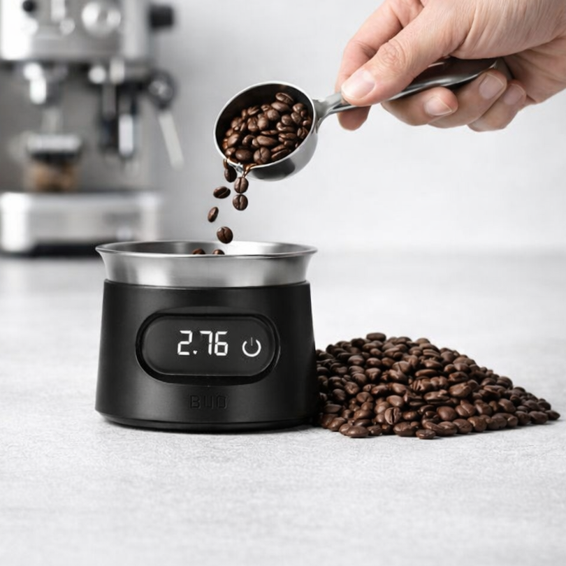Präzisions-Becherwaage für Kaffee