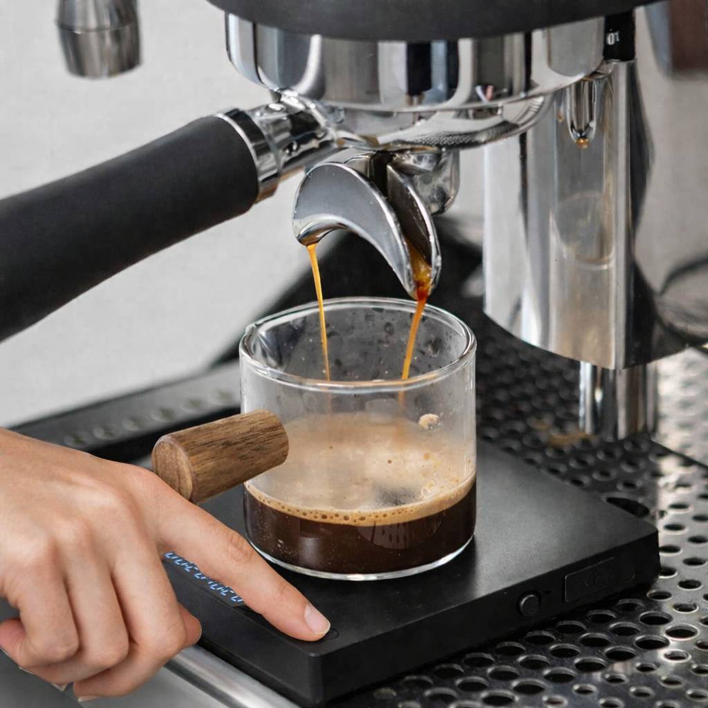 Mini Präzisions-Kaffeewaage mit LED-Display