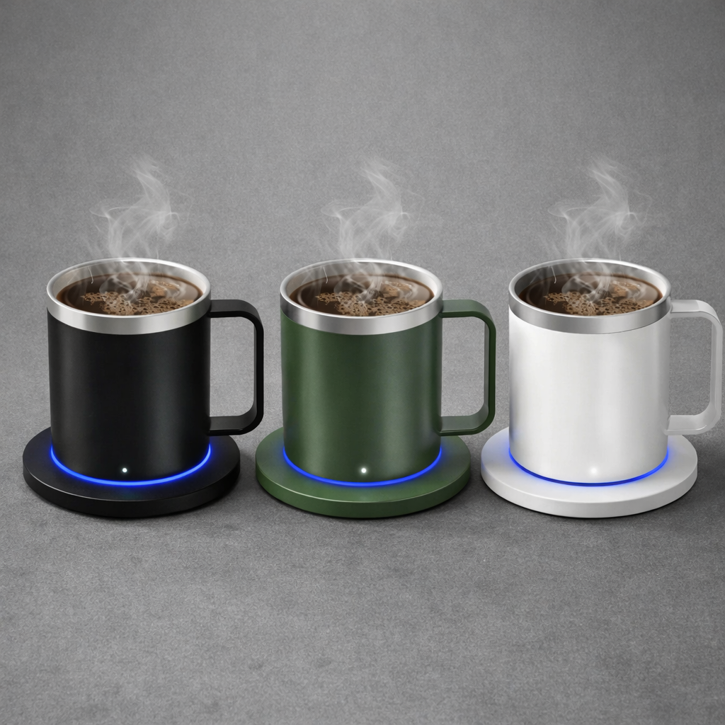 Thermobecher mit Heizstation