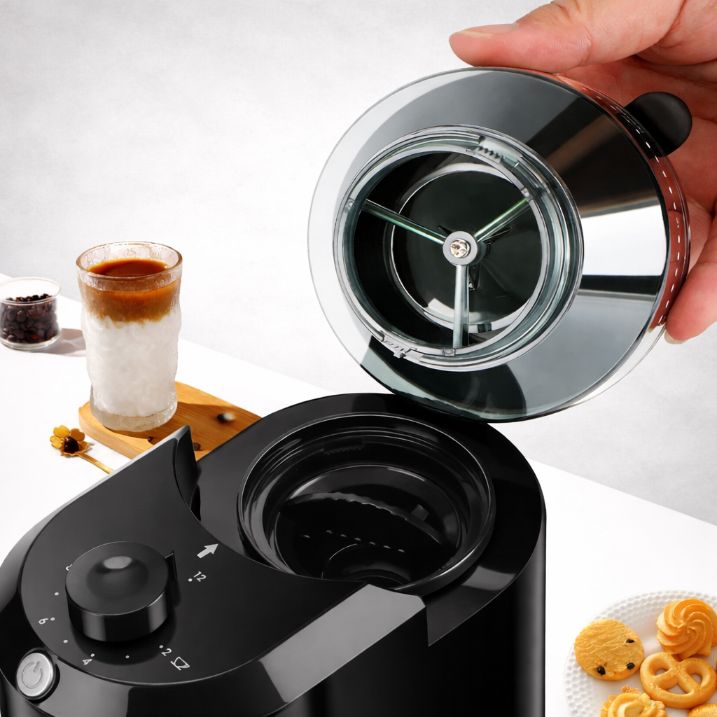 Elektrische Präzisions-Kaffeemühle mit 28 Mahlstufen
