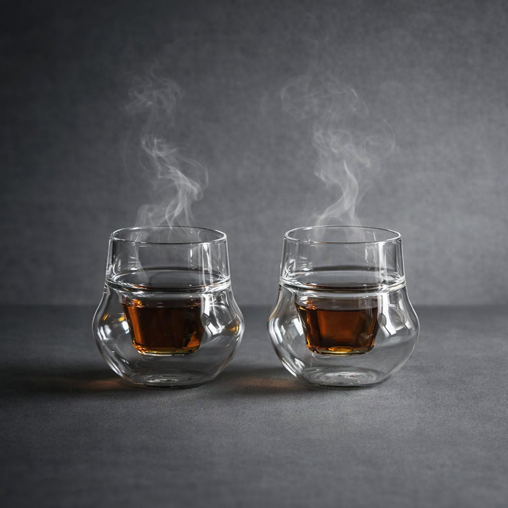 Doppelwandiges Barista-Glas für Espresso