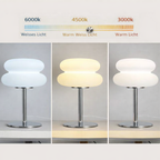 Lampe de table Bauhaus avec dôme en verre Cloud